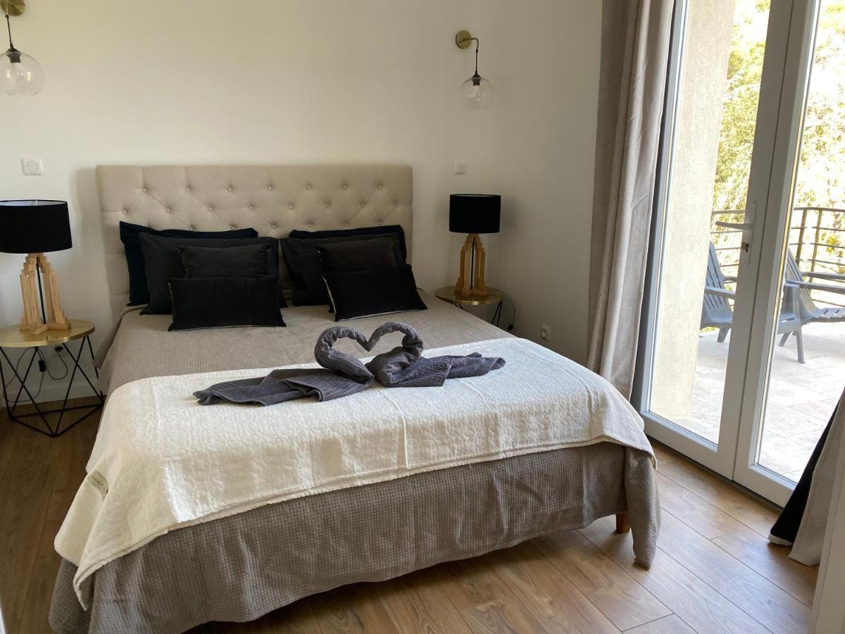 Home Sweet Home 2 Pieces 42 M2 Chambre, Salon, Cuisine, Grande Terrasse, Parking Proche Centre Ville Et Mer Bastia  Luaran gambar